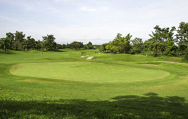 green, imperial lake view golf club, hua hin, thailand