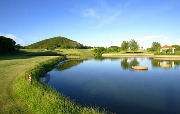 lake view at at macau golf and country club, macau china