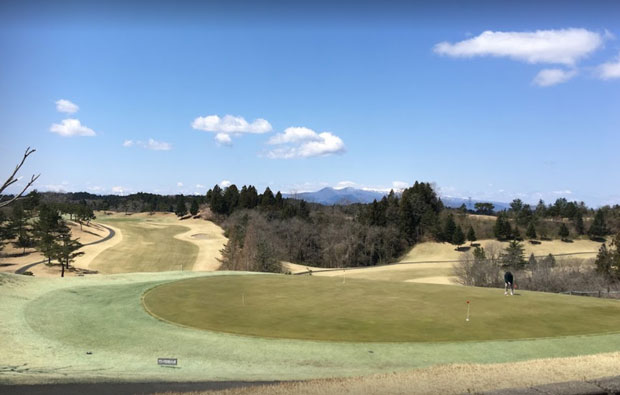 Matsushima Chisan C.C. Osato Course View from Clubhouse