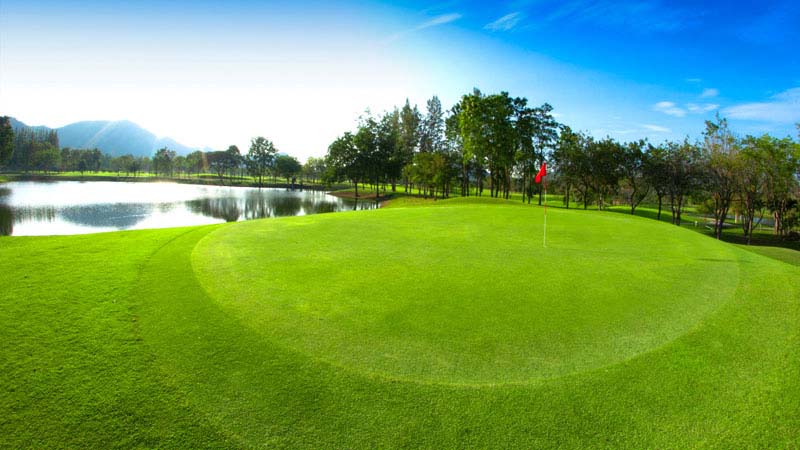 Another green Mida Golf Club, Kanchanaburi