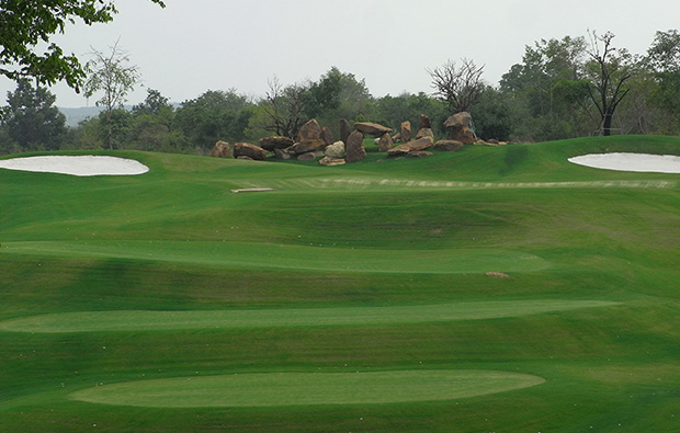 green view at mountain creek golf resort, khao yai thailand