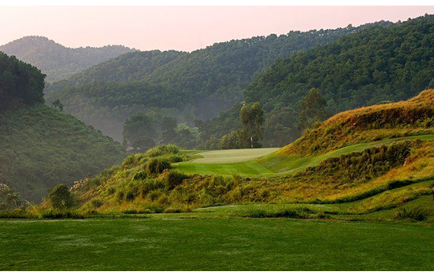 hill view at norman course mission hills, guangdong china