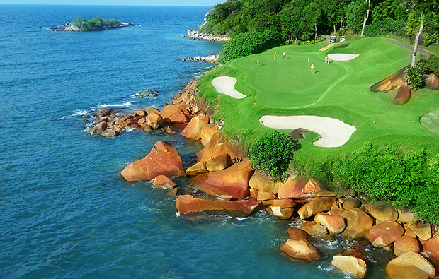 clifftop, ria bintan golf club, bintan, indonesia