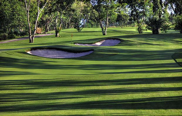 green, siam country club old course, pattaya, thailand