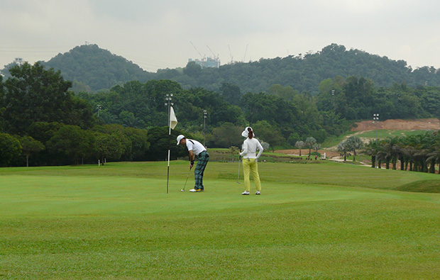 putting kelab golf perkhidmatan awam, kuala lumpur