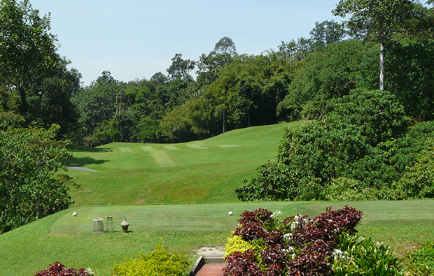 10th tee box templer park country club, kuala lumpur