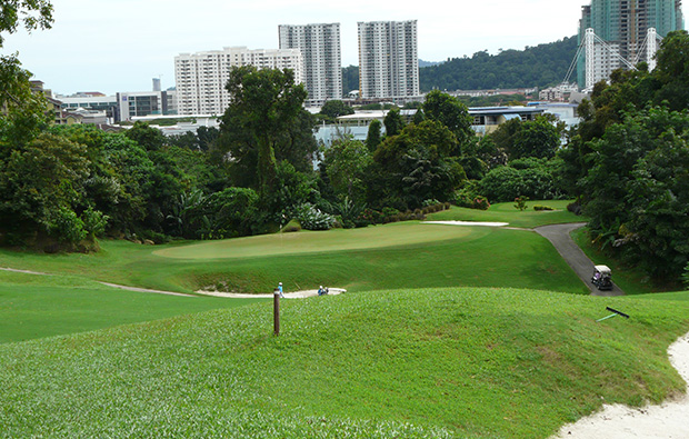 green penang golf club, penang