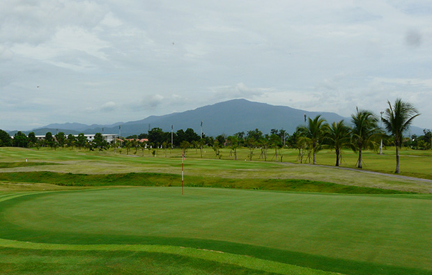 green, north hill chiang mai golf club, chaing mai, thailand