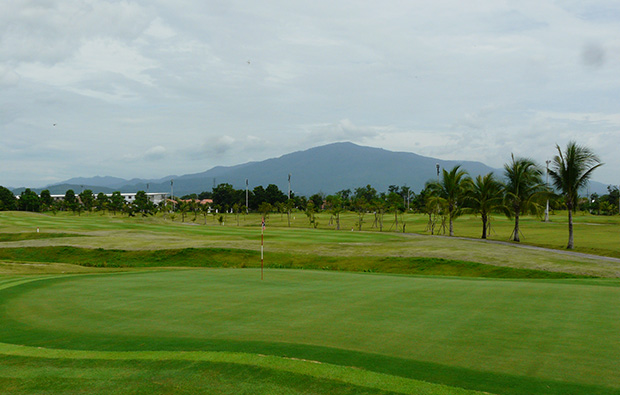 green, north hill chiang mai golf club, chaing mai, thailand