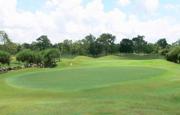 view over Palm Resort Golf Country Club, johor, malaysia