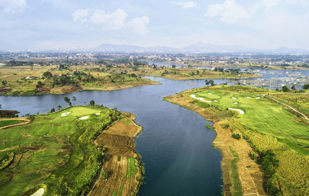 Parahyangan Golf Bandung aerial