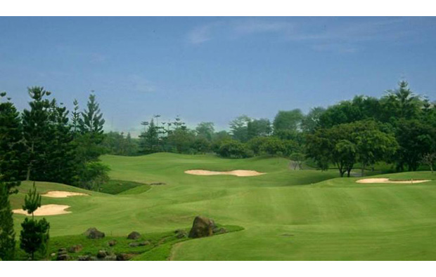 rolling fairways, rainbow hills golf club, jakarta, indonesia 