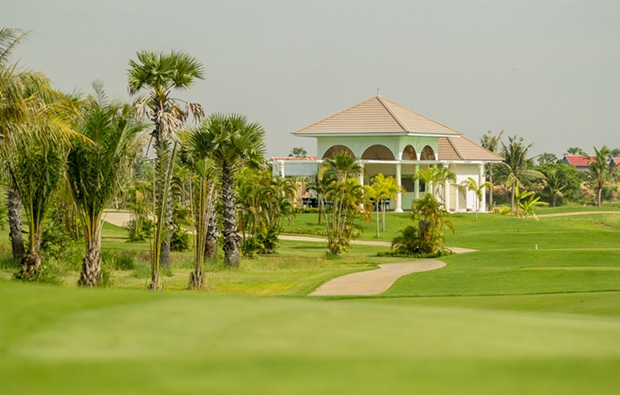club house garden city golf club, phnom penh, cambodia