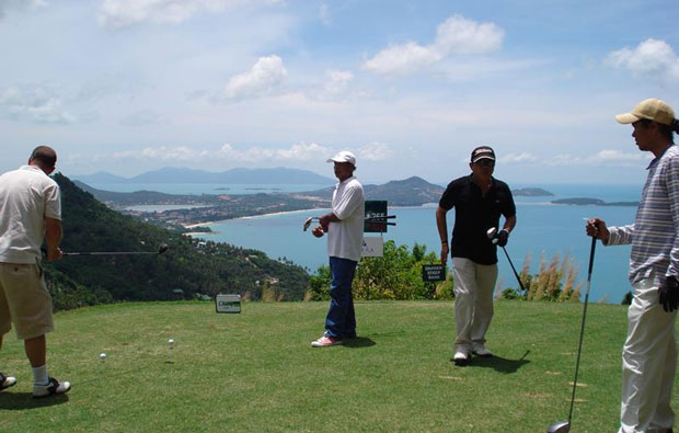Royal Samui Golf Country Club tee box