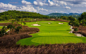 par 3, siam country club plantation course, pattaya, thailand