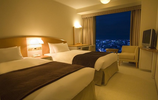 Shinagawa Prince Hotel roomshot