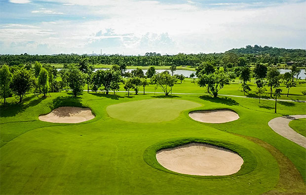 Siam Country Club Bangkok Aerial