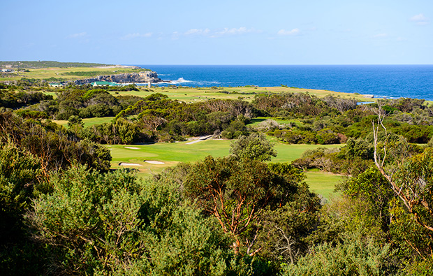 Aerial View St Michaels Golf Club, Sydney, Australia