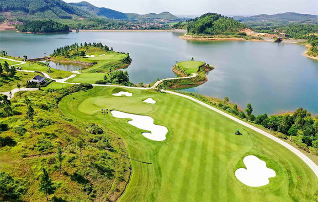 Thanh Lanh Valley Golf and Resort Aerial
