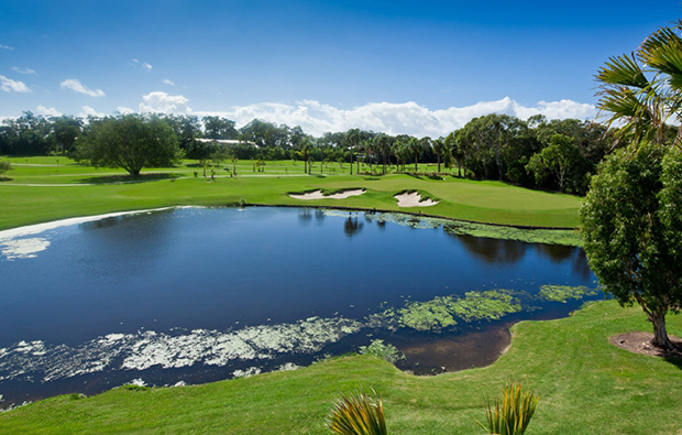 13th hole Sanctuary Cove Golf Club The Palms, The Golf Coast, Australia