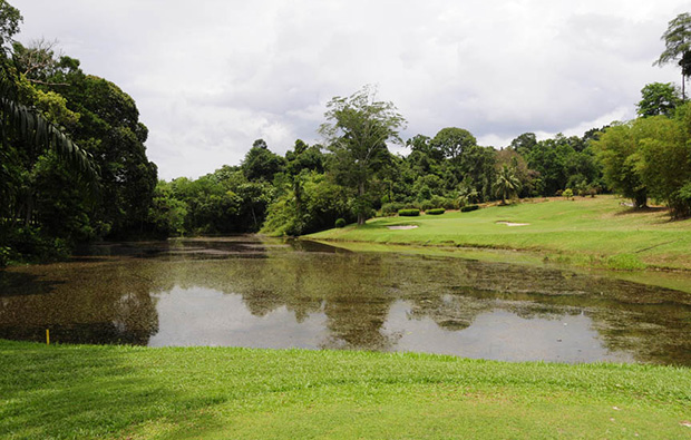water hazard Tiara Melaka Golf Country Club, Malacca