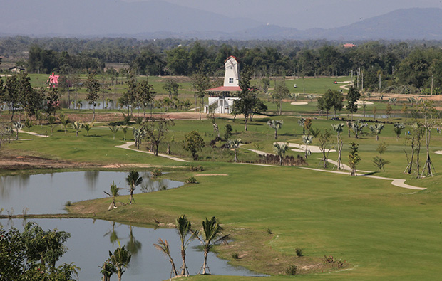 windmill, happy city golf resort, chiang rai, thailand