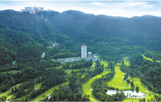 view of hotel awana genting highlands golf resort