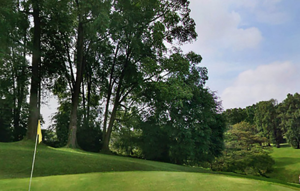 green view at champions golf course, singapore