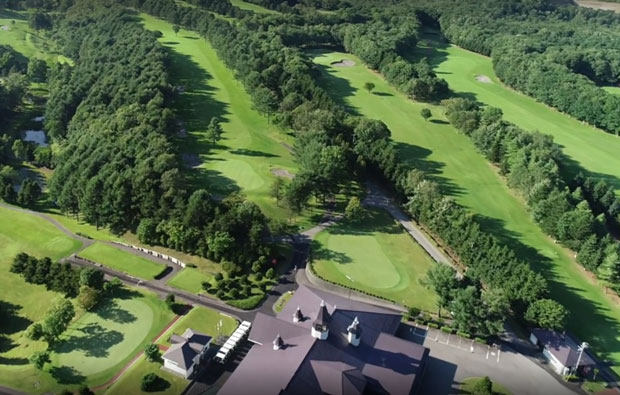 Chitose Airport Country Club Aerial