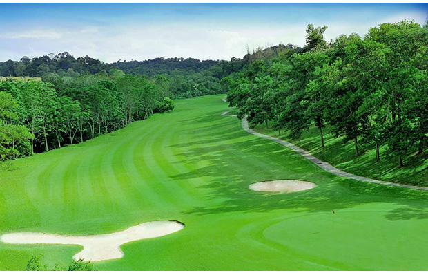 fairway fairway at danau golf club in kuala lumpur, malaysia