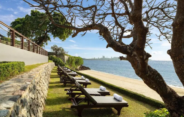 Beachfront relaxation, Dusit Thani Pattaya