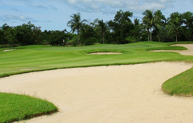 water hazard, eastern star country club, pattaya, thailand