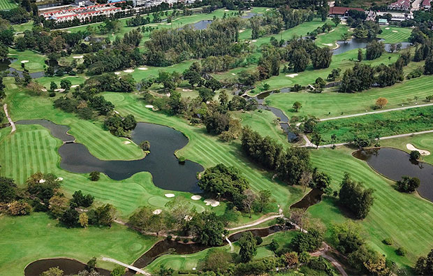 Ekachai Golf Country Club Aerial