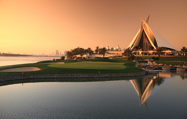 clubhouse, dubai creek golf club, dubai, united arab emirates