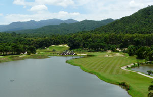 lake at gassan khuntan golf resort, chiang mai, thailand