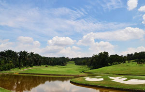 island green glenmarie golf club, kuala lumpur