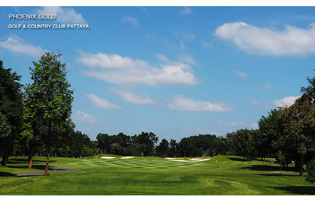 fairway, phoenix gold golf country club, pattaya, thailand