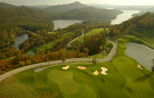 Hilltop Valley Golf Club Aerial