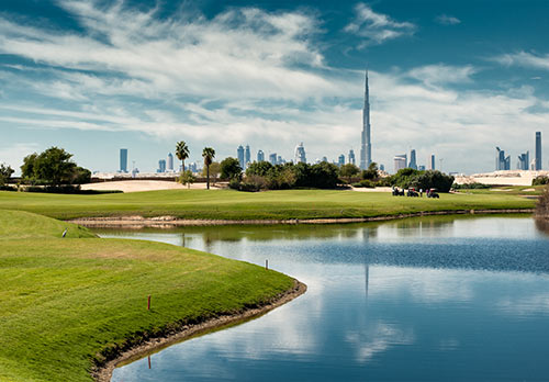 Book golf in Dubai