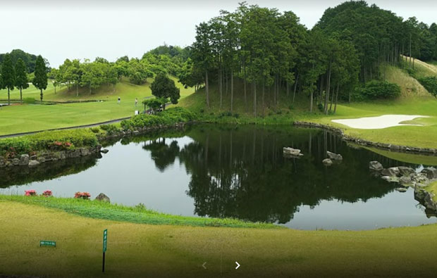 Ichishi Golf Club Water hazard