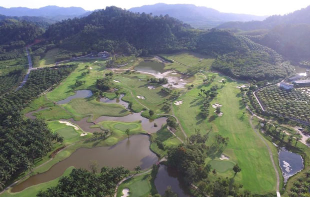 Kirinara Golf Course Aerial