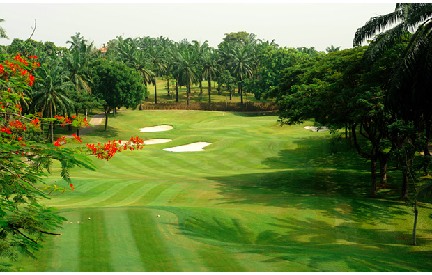 view towards green kota permai golf club, kuala lumpur