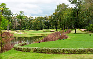 view of lao country club, vientiane, laos