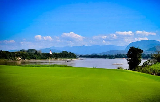 Luang Prabang Golf Club - Green Near Mekong