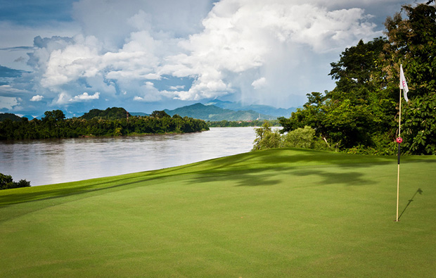 lake side of luang prabang golf club, luang prabang, laos