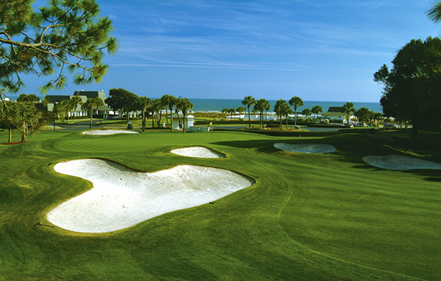 bunker and fairway vin pearl golf club, nha trang, vietnam