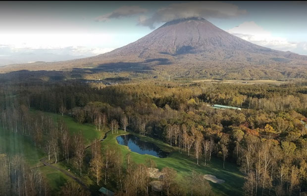 Niseko Village Golf Course Aerial