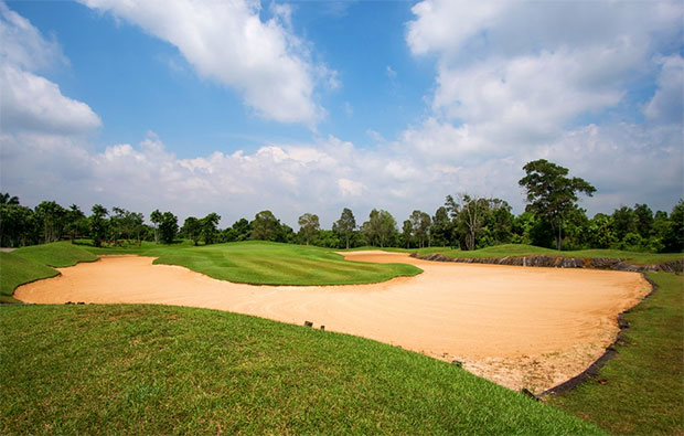Palm Resort Golf Country Club Melati Course Bunker