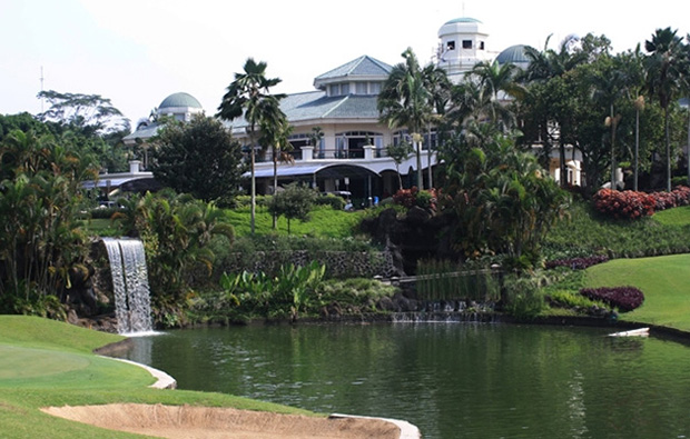 clubhouse, rancamaya  golf country club, jakarta, indonesia