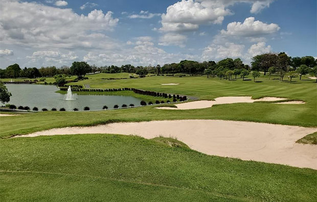 Approach Rancho Charnvee Khao Yai Golf Club